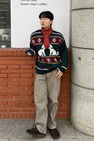 ★早期完売★Wai Kei★two puppy cowichan knit★送料・関税込★ ☆早期完売☆Wai Kei☆two puppy cowichan knit☆送料・関税込☆