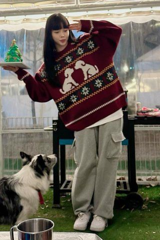 ★早期完売★Wai Kei★two puppy cowichan knit★送料・関税込★ ☆早期完売☆Wai Kei☆two puppy cowichan knit☆送料・関税込☆