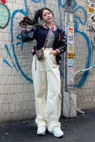 MUSINSA | AVANDRESS BUCKLE WIDE DENIM PANTS OATMEAL