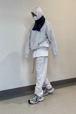 MUSINSA | ATTENTIONROW Edition2. Soft Essential Setup Hoodie