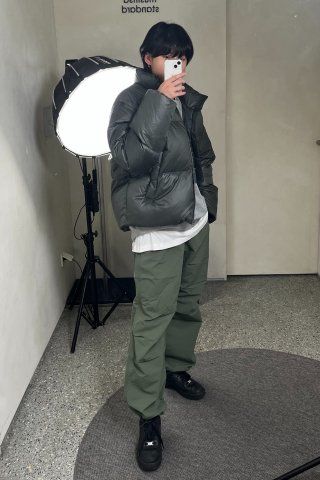 MUSINSA STANDARD LADY'S_パラシュートパンツ_12色 MUSINSA公式 | MUSINSA STANDARD Nylon parachute pants [black]