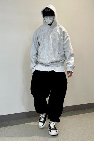 [ATTENTIONROW] Edition2. SOFT ESSENTIAL SET UP HOODIE/追跡付 MUSINSA | ATTENTIONROW Edition2. Soft Essential Setup Hoodie
