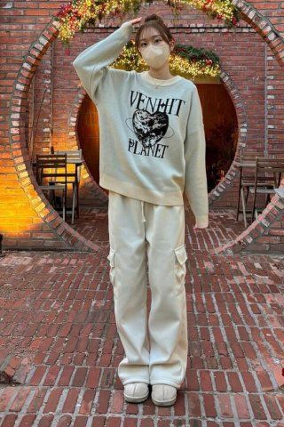 ★送料・関税込★VENHIT★PLANET jacquard knit★ ☆送料・関税込☆VENHIT☆PLANET jacquard knit☆ (VENHIT