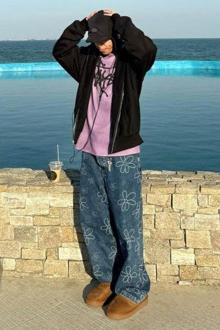 ◆ARCHIVE BOLD◆ DAISY DENIM PANTS LIGHT BLUE AB23SPJN004LB MUSINSA | ARCHIVE BOLD DAISY DENIM PANTS (LIGHT BLUE)