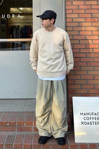 MUSINSA | WOOALONG Pigment over fit graphic T-shirt - RED