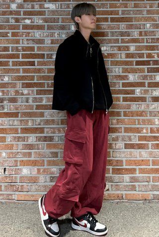 デニム・ジーパン NOT4NERD Incision Multi Cargo Sweat Pants Light Grey PT084L MUSINSA | NOT4NERD Incision Multi Cargo Sweat Pants - Light Gray