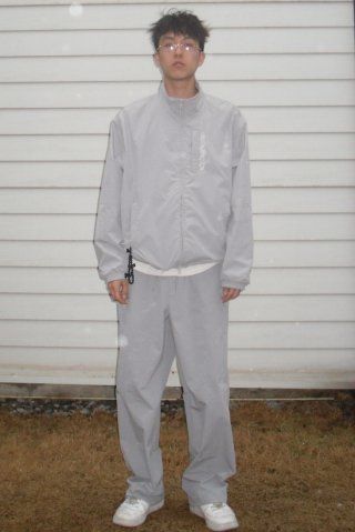 ★codegraphy★ 2WAY Tech Short Jacket Gray codegraphy（コードグラフィー）の「[SET UP対応] Tech Short