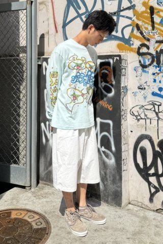 MUSINSA | YESEYESEE Tulrexx Air Brushed L/S Pink