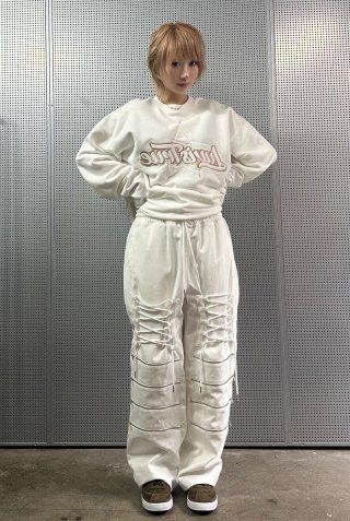 パンツ LUV IS TRUE NM ZIPPER PANTSWHITE MUSINSA | LUV IS TRUE NM ZIPPER PANTS(WHITE)