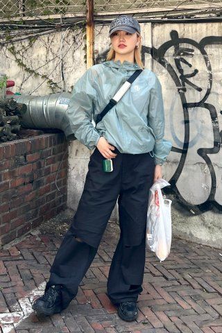 ジャケットその他 NOMANUAL AETHER NYLON JACKET 4FK228 MUSINSA | NOMANUAL AETHER NYLON JACKET - BLACK