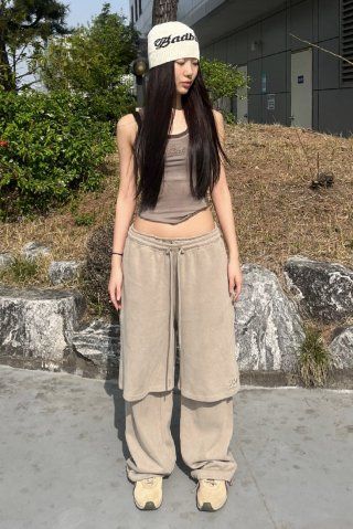 ☆BADBLOOD☆ Beyond Cash Soft Jogger Tobacco MUSINSA | BADBLOOD Beyond Cash Soft Jogger - Tobacco