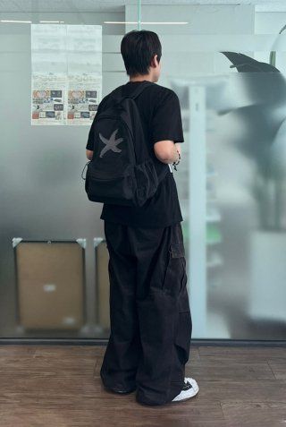 MUSINSA | THE COLDEST MOMENT TCM starfish backpack (black)