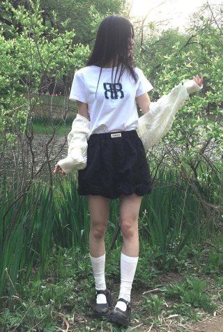★24-25FW新作★ROCKCAKE★Square Logo Denim Top MUSINSA | ROCKCAKE Square Logo Denim Top - 4 Colors