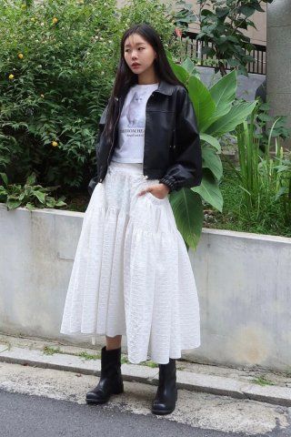 ITZAVIBE★韓国アイドル着用★ANGEL CAT CROP VER.3 ANGEL CAT CROP VER.3_WHITE - ITZAVIBE | 60% - Asian Fashion