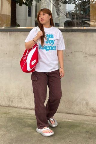 ★SCULPTOR★ I am a Joy Magnet Tee White SC24S252WH MUSINSA | SCULPTOR I am a Joy Magnet Tee White