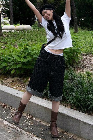 ★24-25FW新作★ROCKCAKE★Square Logo Denim Top MUSINSA | ROCKCAKE Square Logo Denim Top - 4 Colors