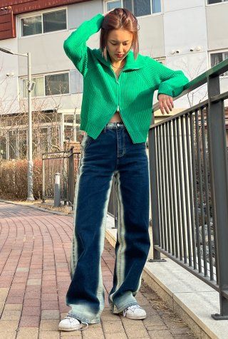 ☆AVANDRESS☆ Sideline Wide Pants INDIGO AD43PT11IND MUSINSA | AVANDRESS Side-line Wide Pants INDIGO