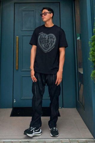 Tシャツ・カットソー [ADDOFF] NEED LOVE T-SHIRT (2 COLOR) MUSINSA | ADDOFF NEED LOVE T-SHIRT BLACK