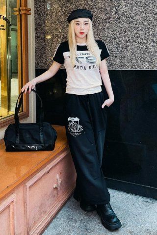 ★ PRENDA★ PRDA CARPENTER JOGGER PANTS NAVY PRTFSAPT02WN9 프렌다(PRENDA) PRDA CARPENTER JOGGER PANTS NAVY - 사이즈