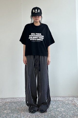 ★BADBLOOD★ Eat Me Slim T-Shirt Black MUSINSA公式 | BADBLOOD Eat Me Slim T-Shirt - Black