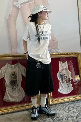 MUSINSA | SCULPTOR Bad Seed Trucker Cap Navy