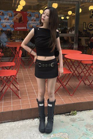 [RoseFrantz]Drape Off Shoulder Sleeveless★大人気★ MUSINSA | ROSÉ FRANTZ [PERSONAL SPACE] Drape Off Shoulder