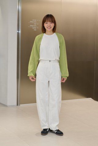 ★MUSINSA STANDARD★ Linen-like semi-balloon denim pants was MUSINSA | MUSINSA STANDARD Linen-like semi-balloon denim