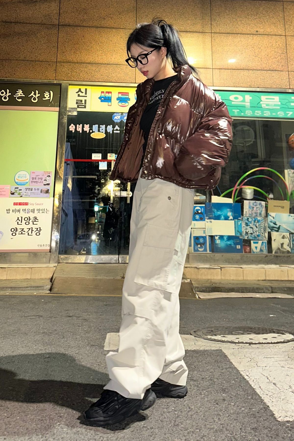 애드오프(ADDOFF) CARGO WIDE FLASH PANTS IVORY - 사이즈 & 후기 | 무신사 애드오프(ADDOFF)  CARGO WIDE FLASH PANTS IVORY - 사이즈... 