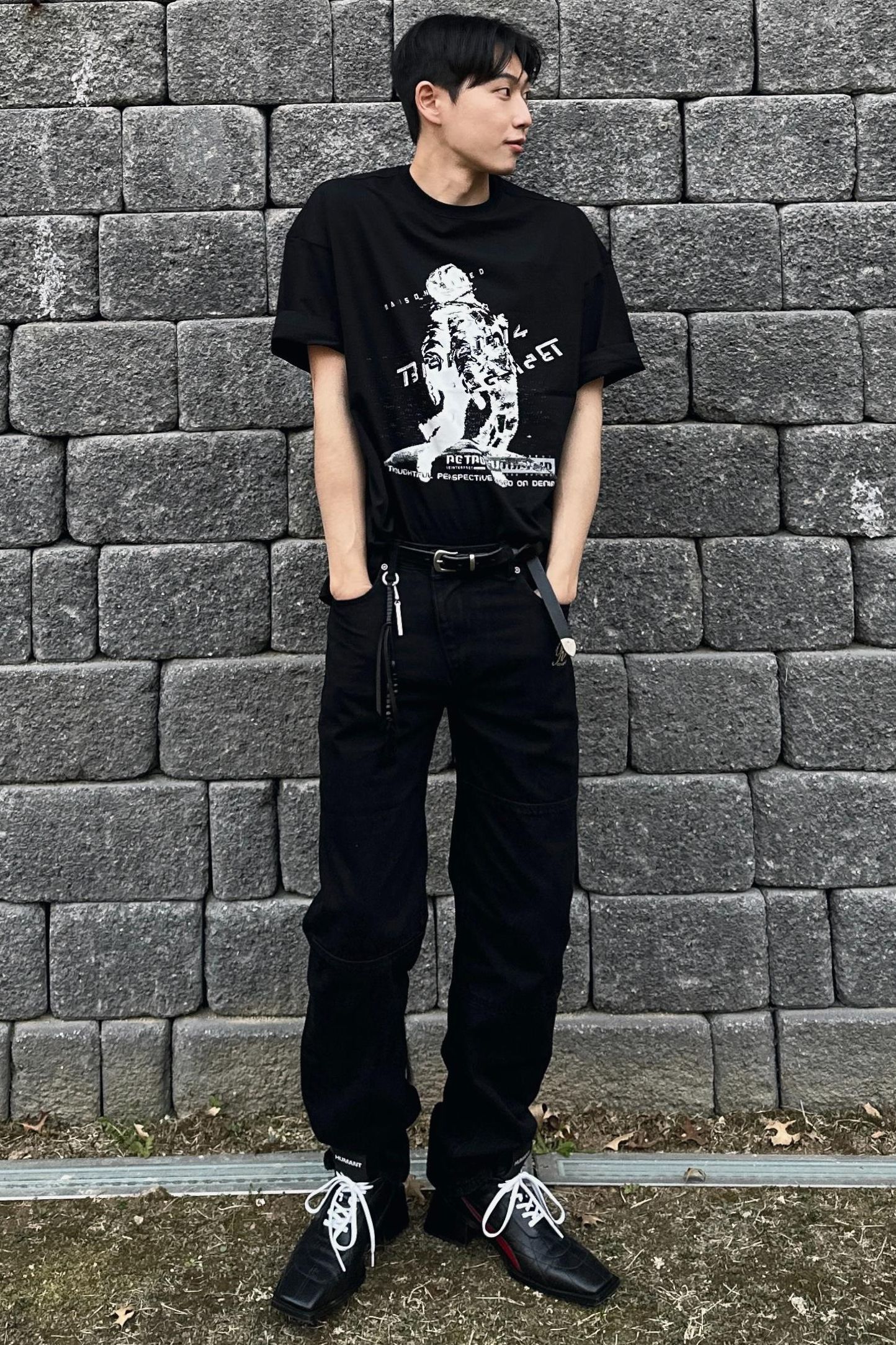 【MAISON MINED】23SS★ ASTRONAUT HALF T 메종미네드 CLEARANCE - ASTRONAUT HALF T WHITE