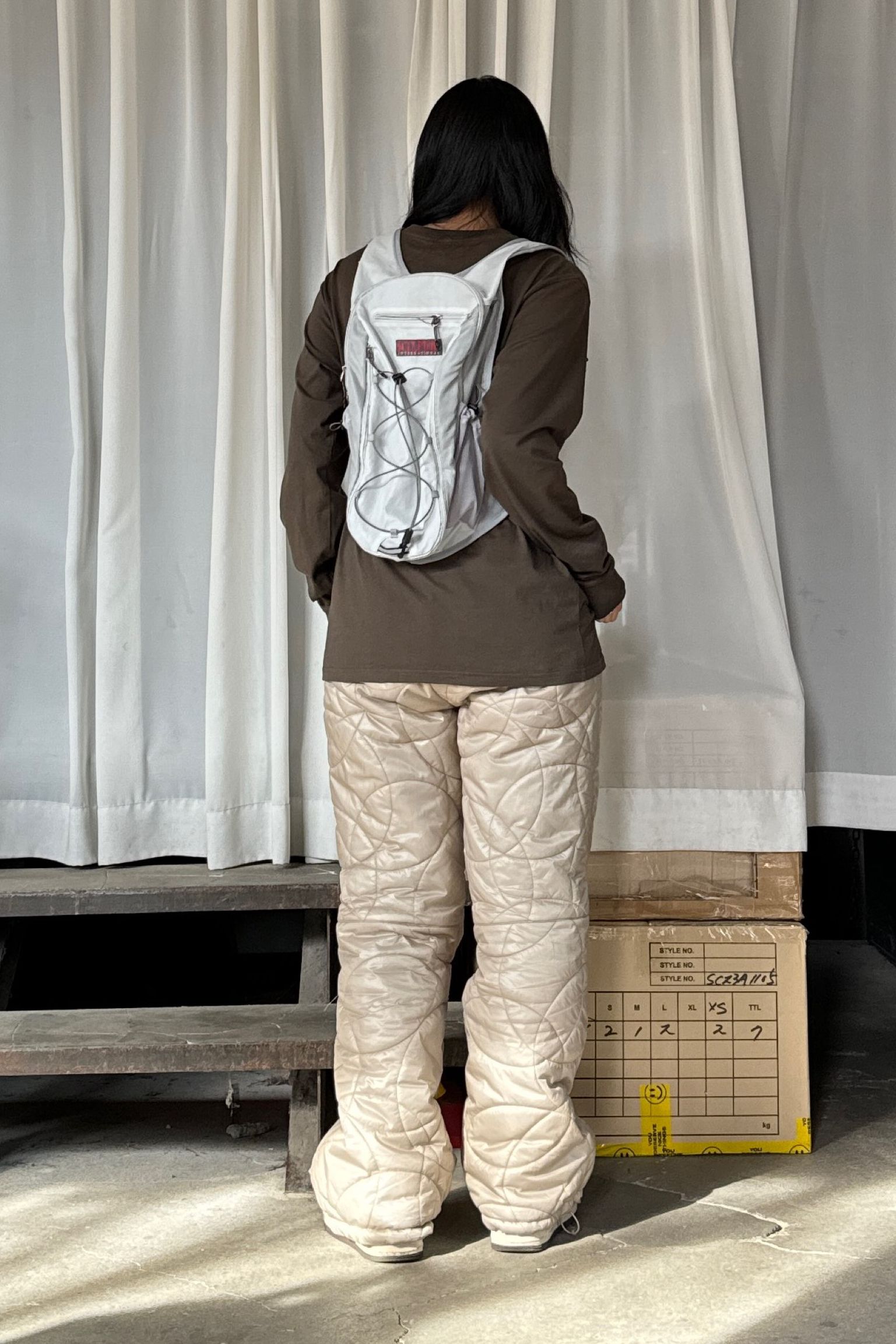스컬프터(SCULPTOR) Nylon Ballerina Backpack Ballerina Pink