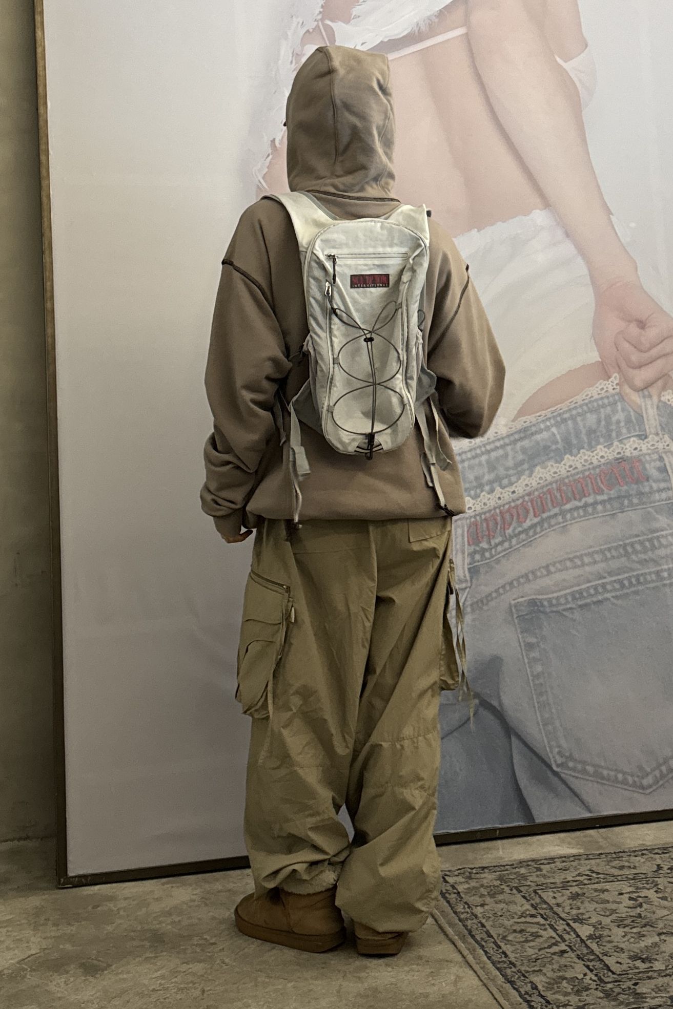 스컬프터(SCULPTOR) Nylon Ballerina Backpack Ballerina Pink