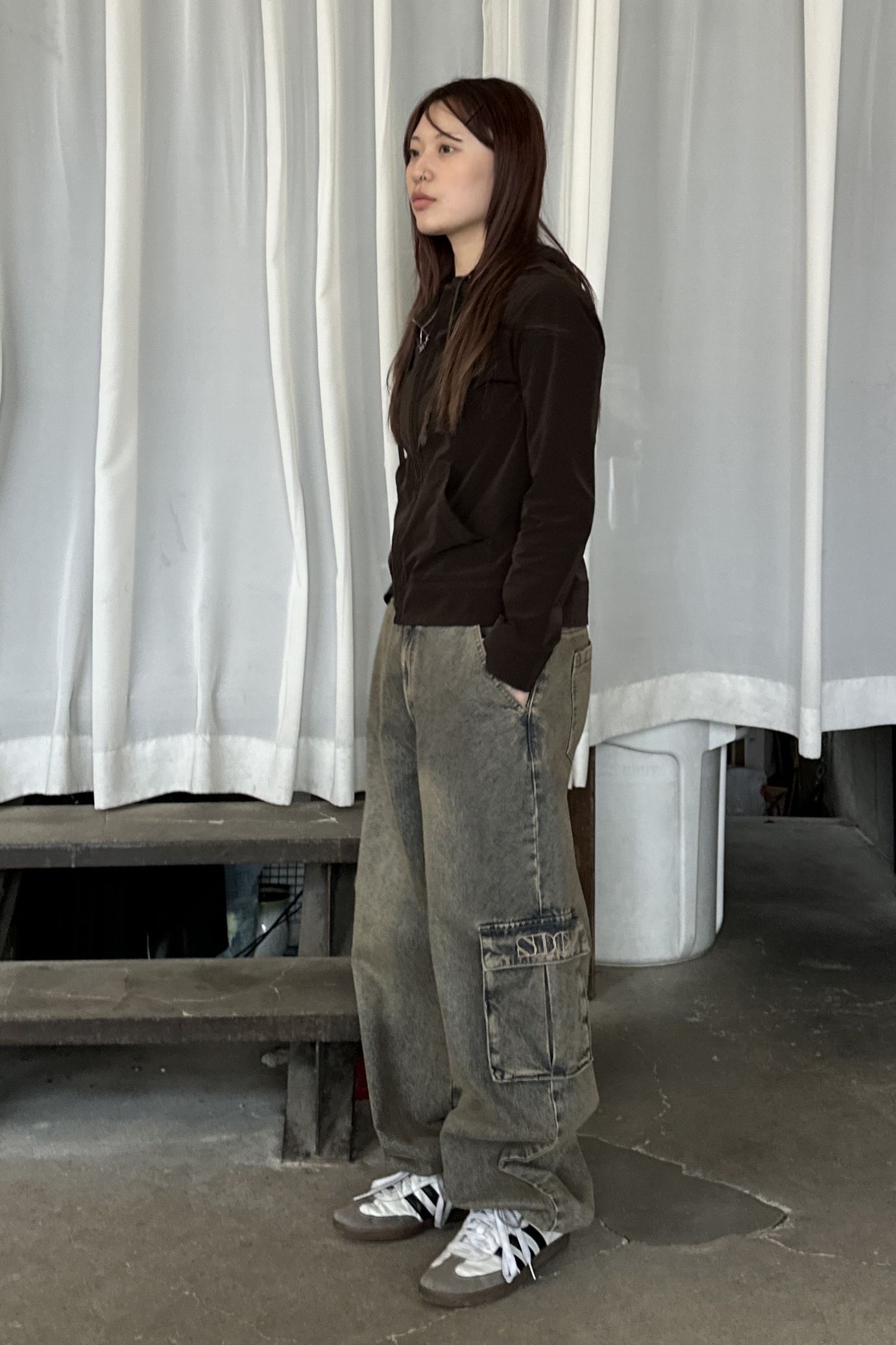 스컬프터(SCULPTOR) Acid Cargo Jogger Pants Vintage Tint - 사이즈 & 후기 | 무신사