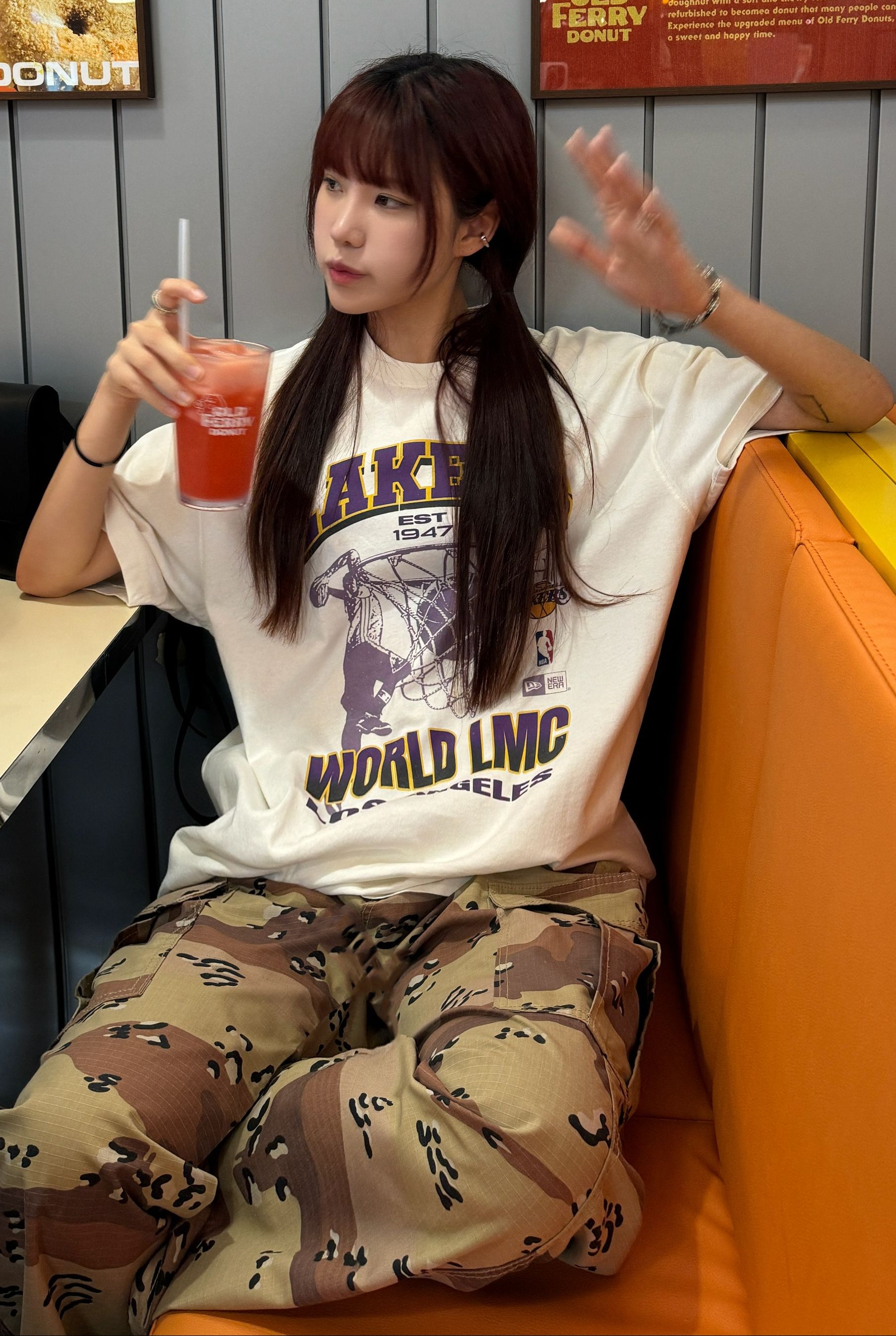 [ LMC]★24SS★韓国人気★LMC X NBA WORLD TEE LMC]☆24SS☆韓国人気☆LMC X NBA WORLD TEE (LMC/Tシャツ
