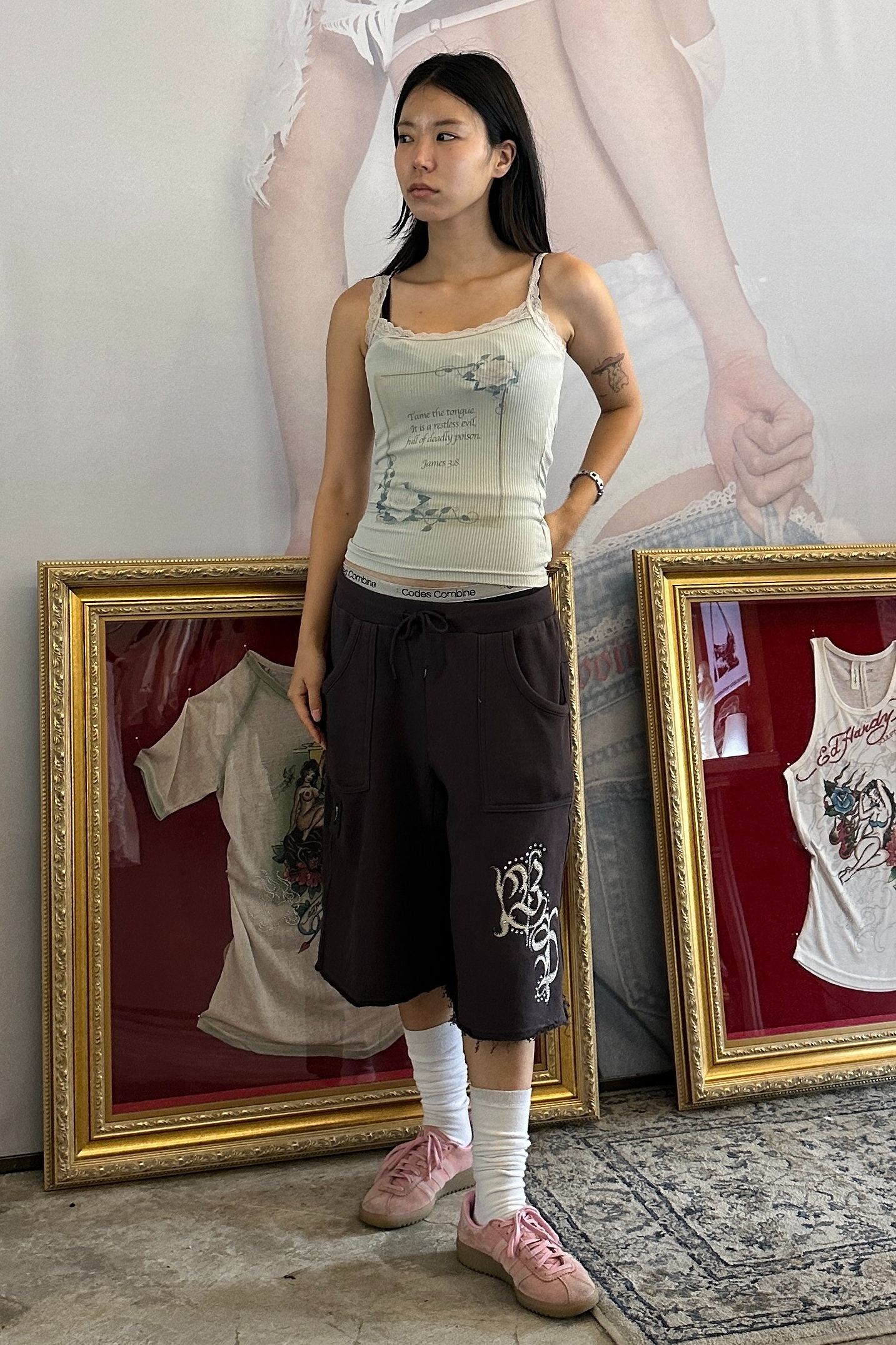 스컬프터(SCULPTOR) Rose Camisole Raw - 사이즈 & 후기 | 무신사