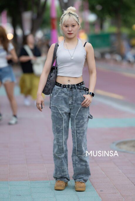 스컬프터(SCULPTOR) Camo Linen Cargo Jogger Pants Forest - 사이즈