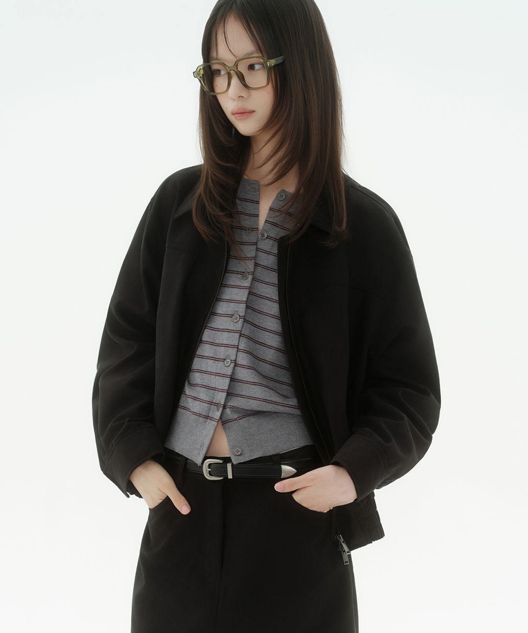 우먼즈 신세틱 스웨이드 블루종 재킷(H배너용).jpg