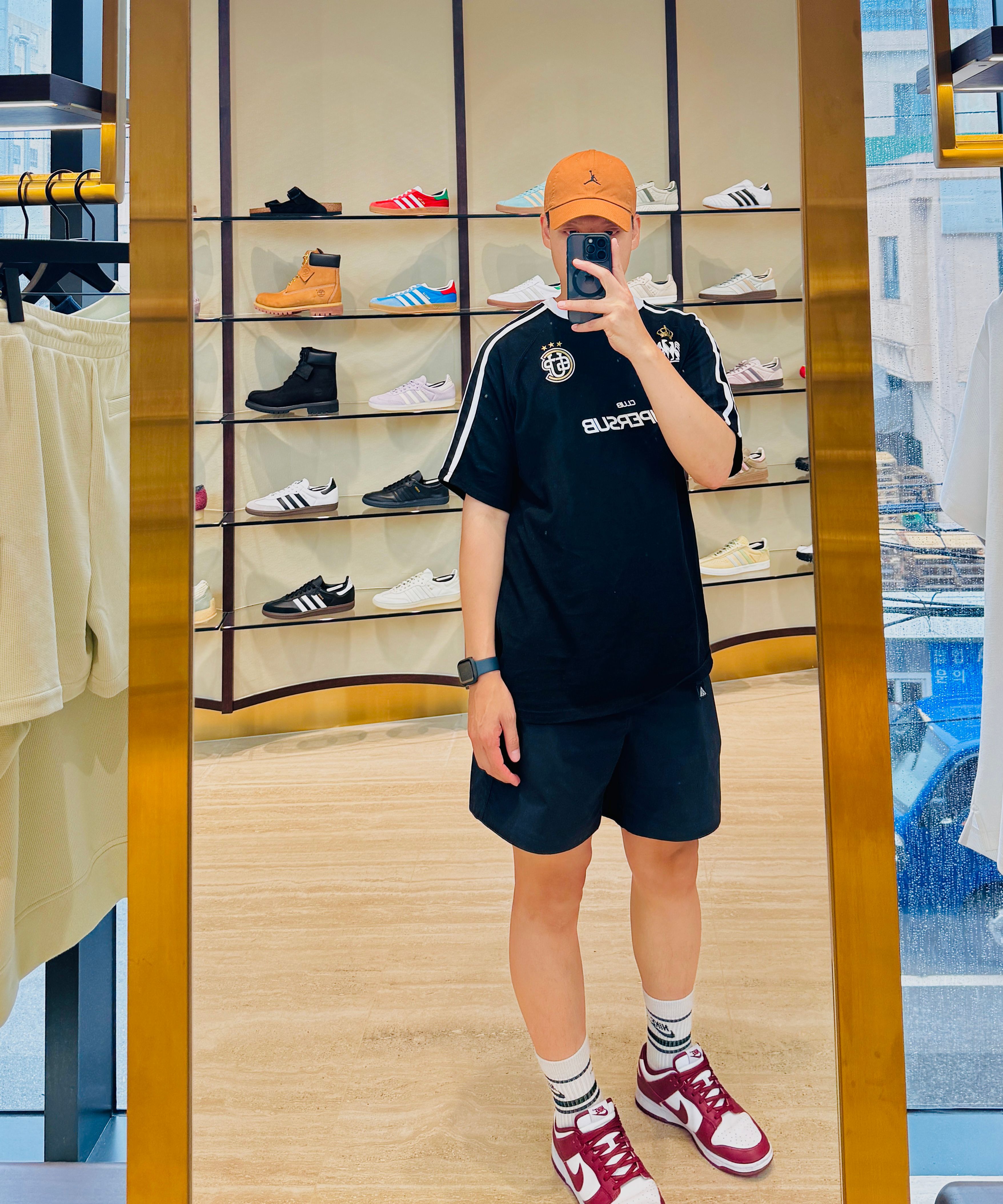 MUSINSA | SUPERSUB Club Replica Short Sleeve T-Shirt - Black