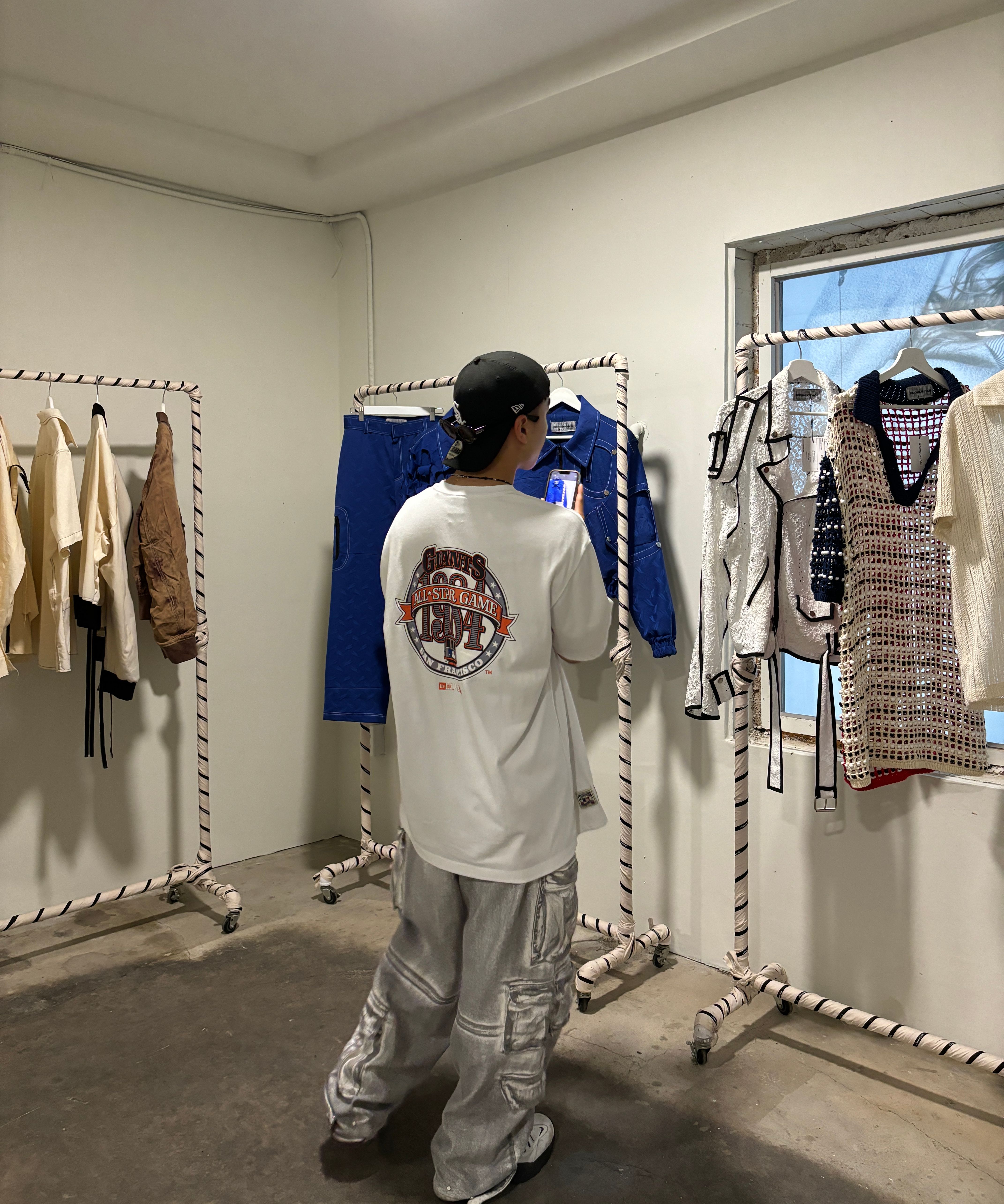 MUSINSA公式 | NOT4NERD Dirty Wash Multi Cargo Denim Pants