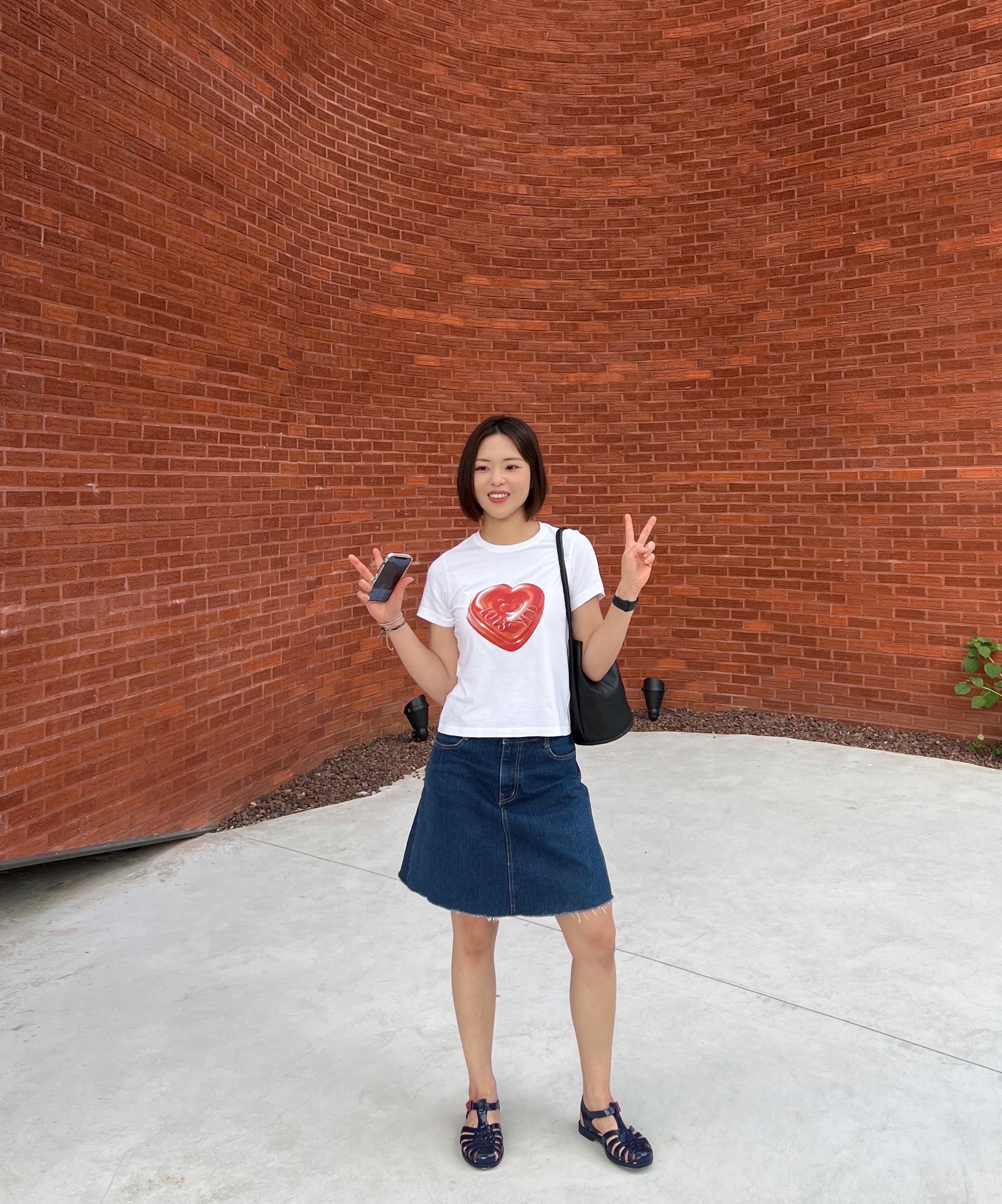 LOTSYOU★韓国★人気★lotsyou The Friends Heart Candy Tee LOTSYOU☆韓国☆人気☆lotsyou_THE FRIEND HEART CANDY Tee Pink