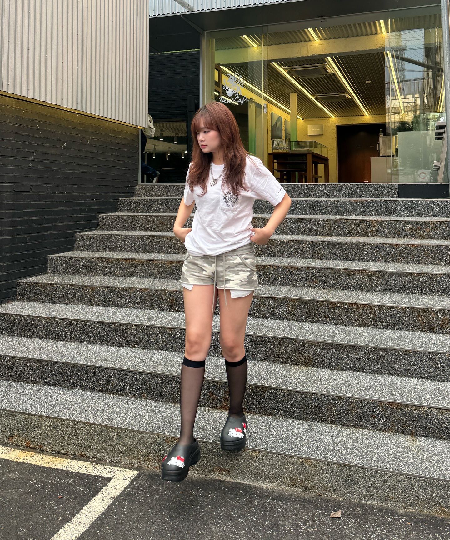 SCULPTOR Camouflage Shorts ash ショートパンツ# MUSINSA公式 | SCULPTOR Camouflage Shorts Ash