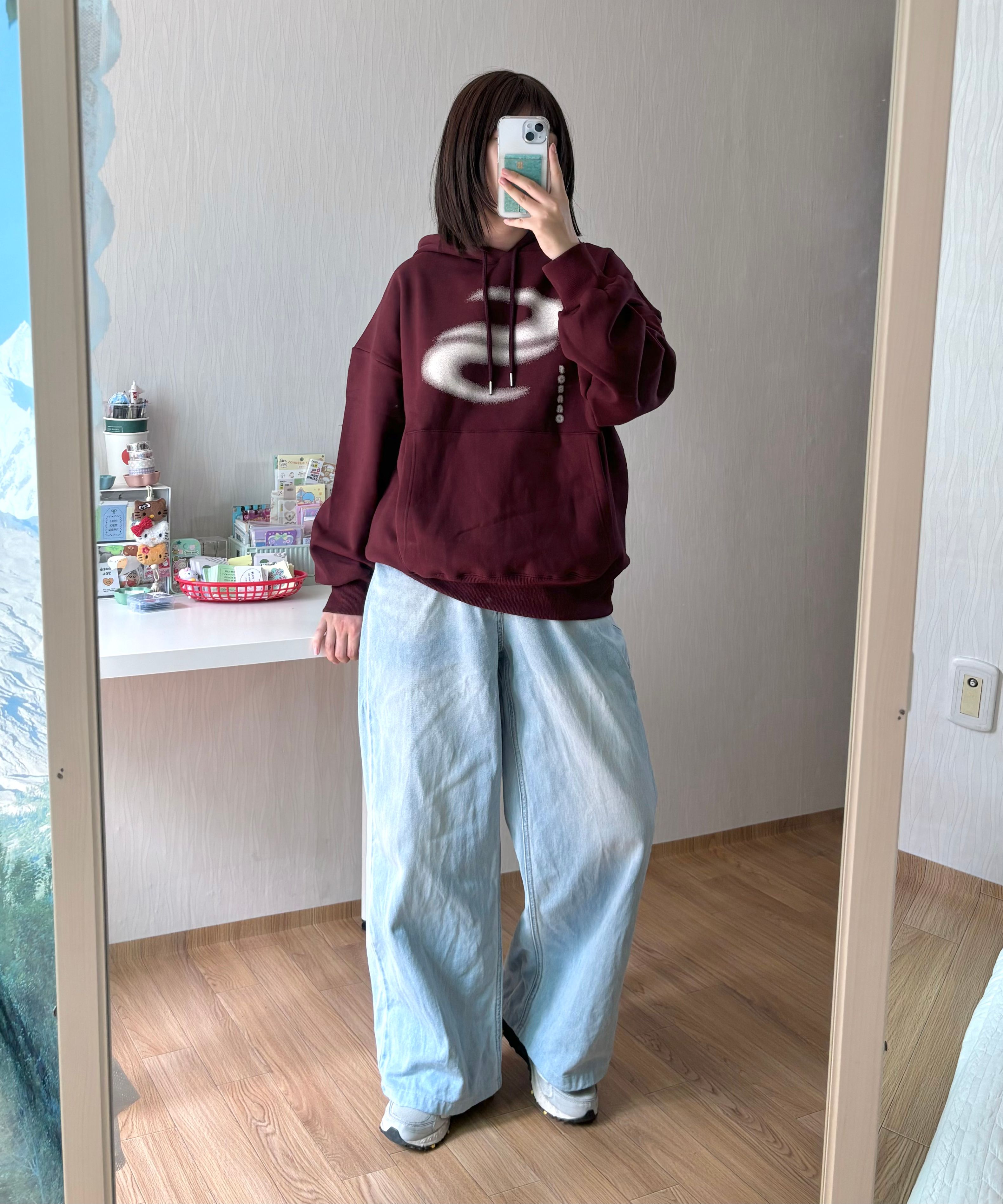 MUSINSA | SORANO SORANO Basic Logo HOODIE [4Color]