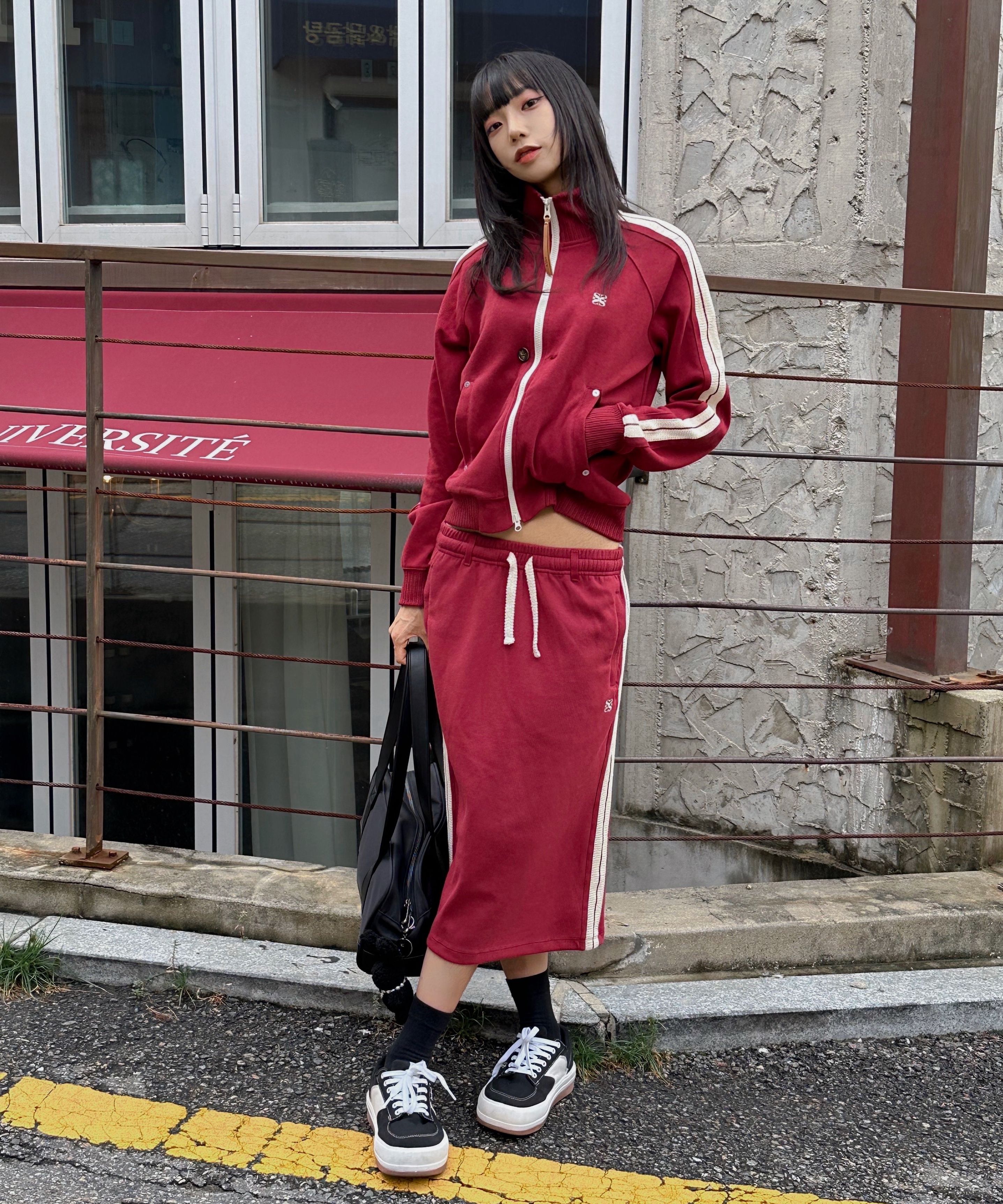 MUSINSA公式 | SATUR Lawton All Day Track Zip Up Jacket