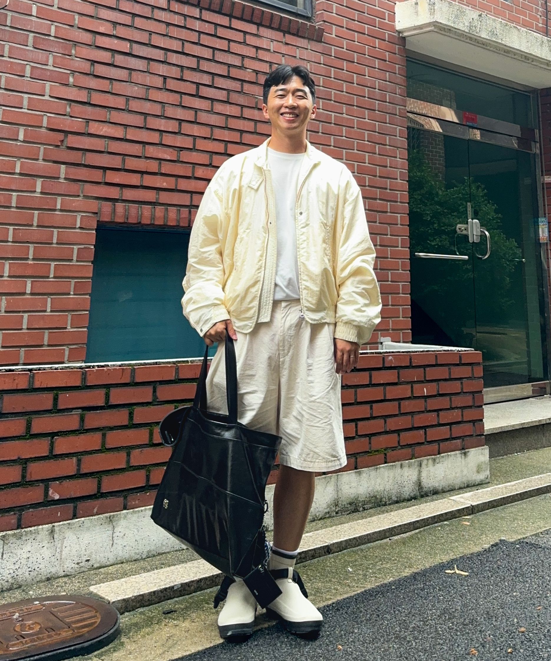 MUSINSA | SATUR Santee Nylon Oversized Blouson MA-1 Jacket