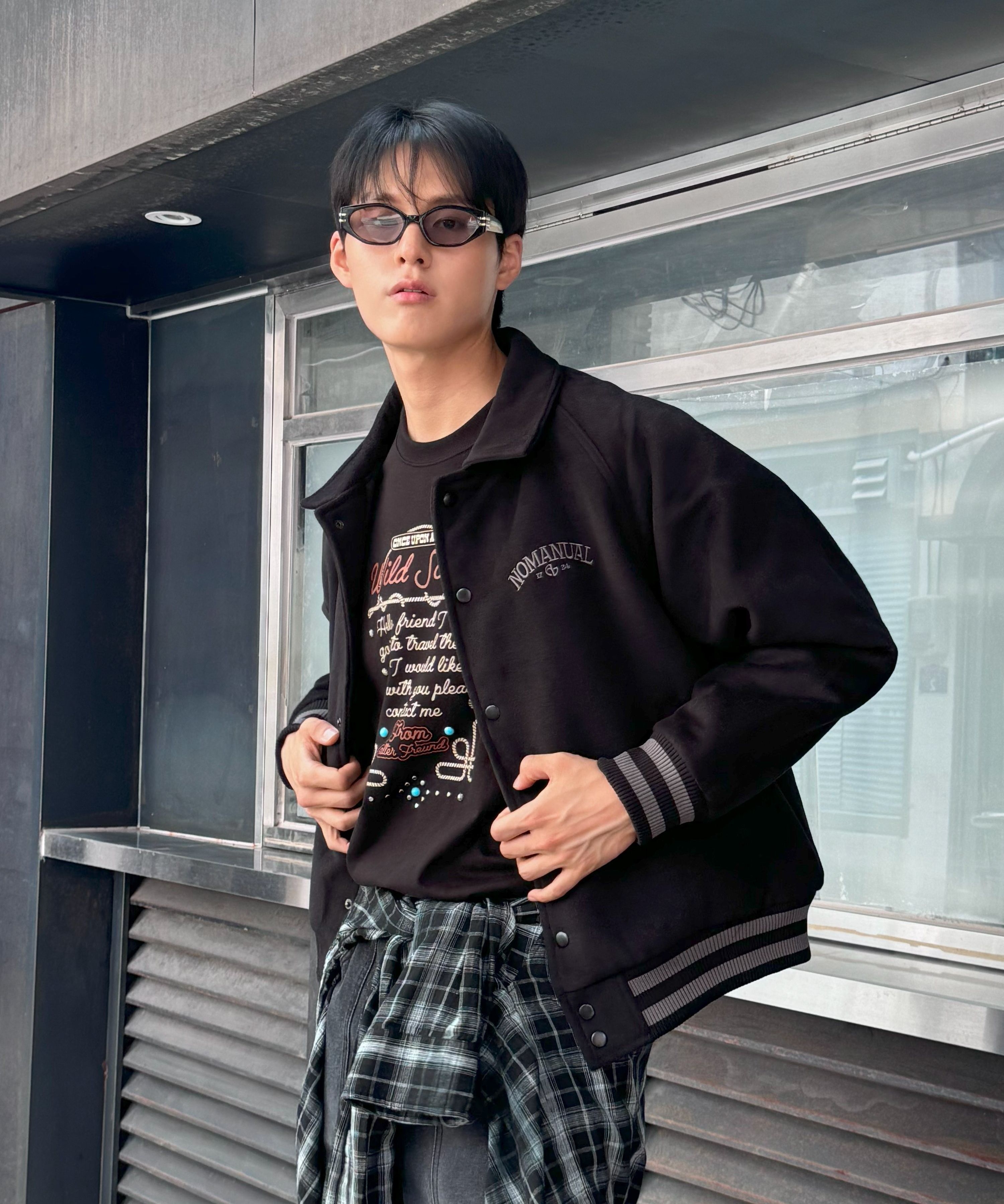 [NOMANUAL] W.S VARSITY JACKET ★大人気★ NOMANUAL】W.S VARSITY JACKET | OUR BRAND,NOMANUAL | PRESSING