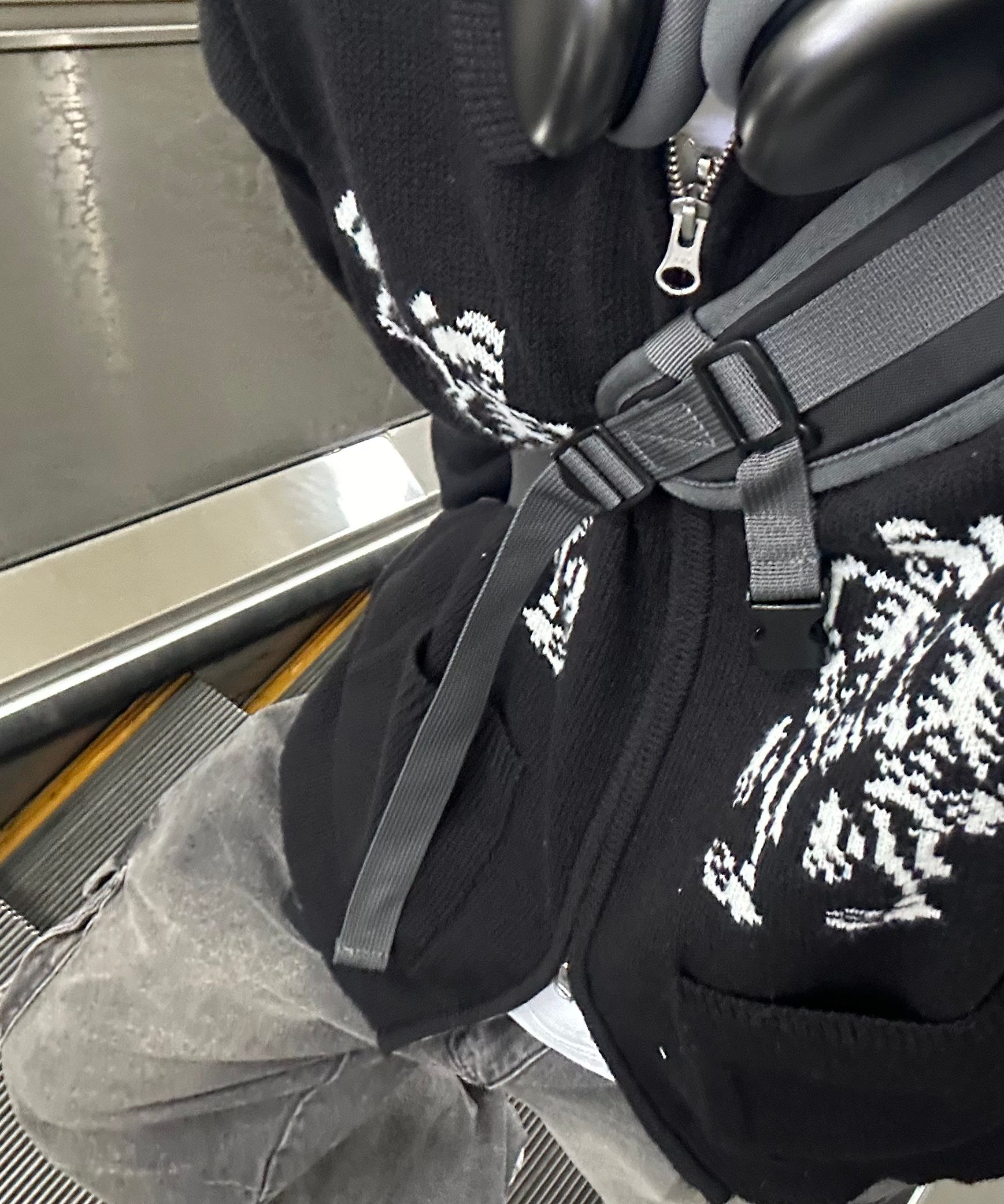 MUSINSA | NICE GHOST CLUB NGC Sling Bag_Black