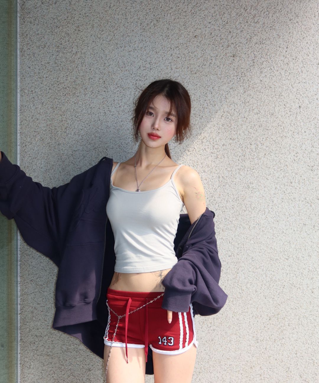 스컬프터(SCULPTOR) Micro Dolphin Shorts Red - 사이즈 & 후기 | 무신사