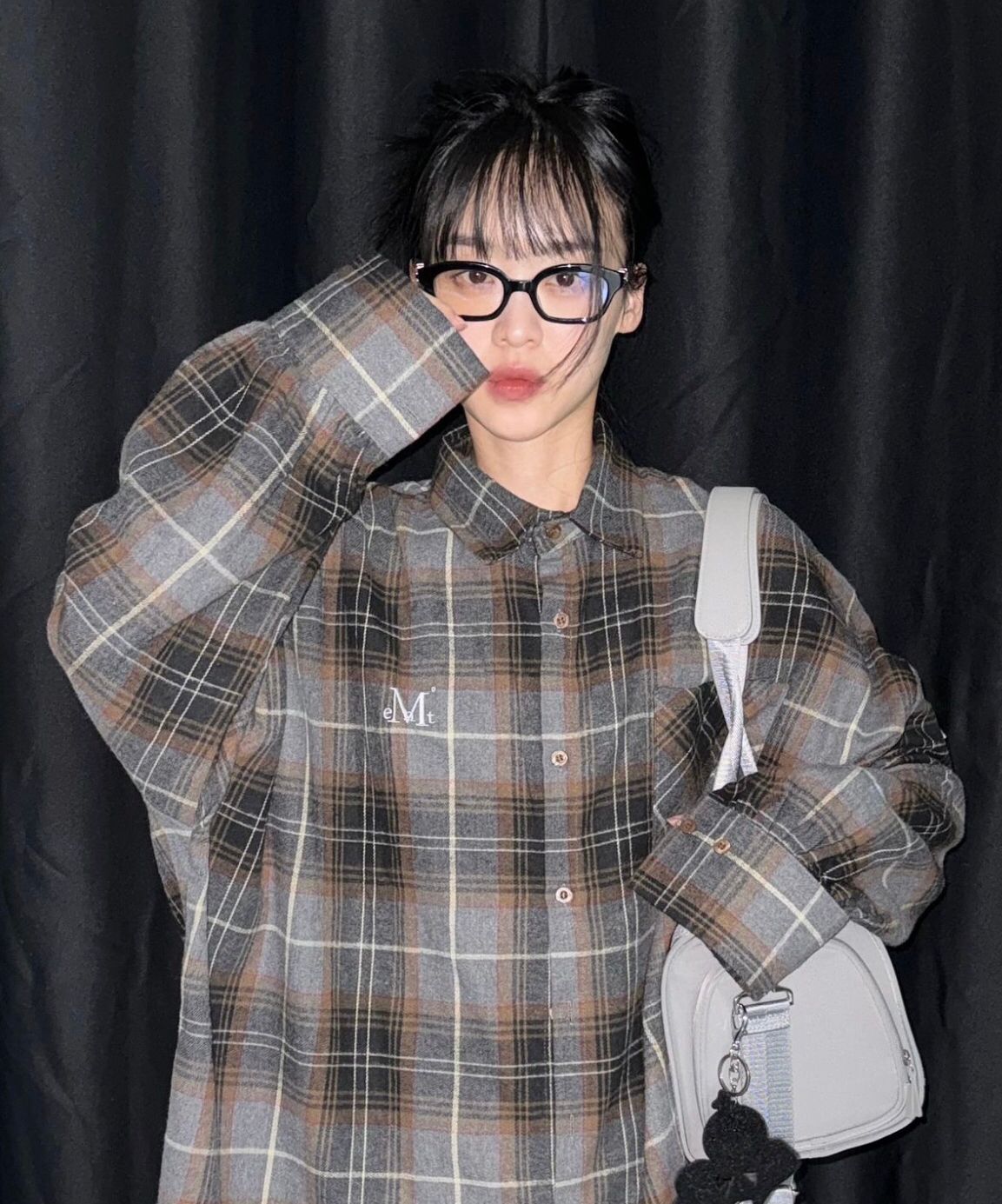 ★MUCENT★ Roaster Pocket Check Shirt Unisex P00000NI MUSINSA公式 | MUCENT Roaster Pocket Check Shirt (Unisex)