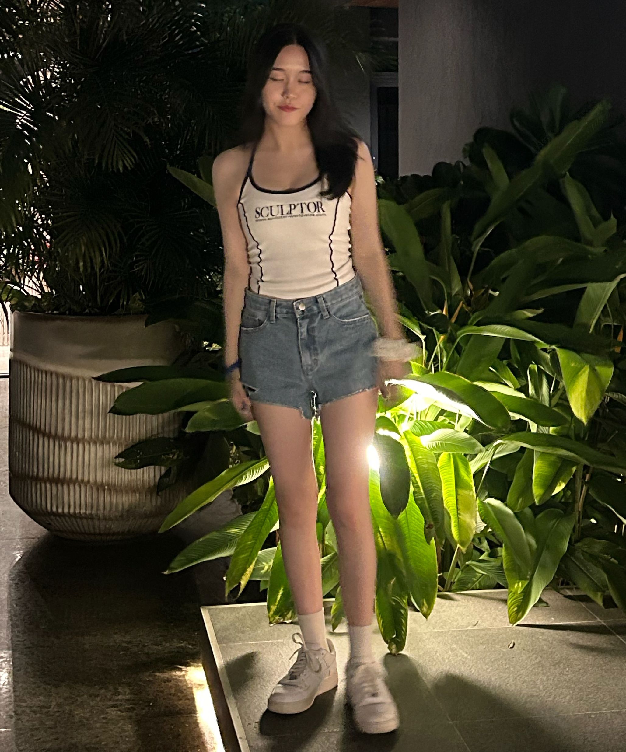 ★SCULPTOR★ Star Halter Top Pale Gray SC25S280GY MUSINSA | SCULPTOR Classic Logo Halter Top Gray