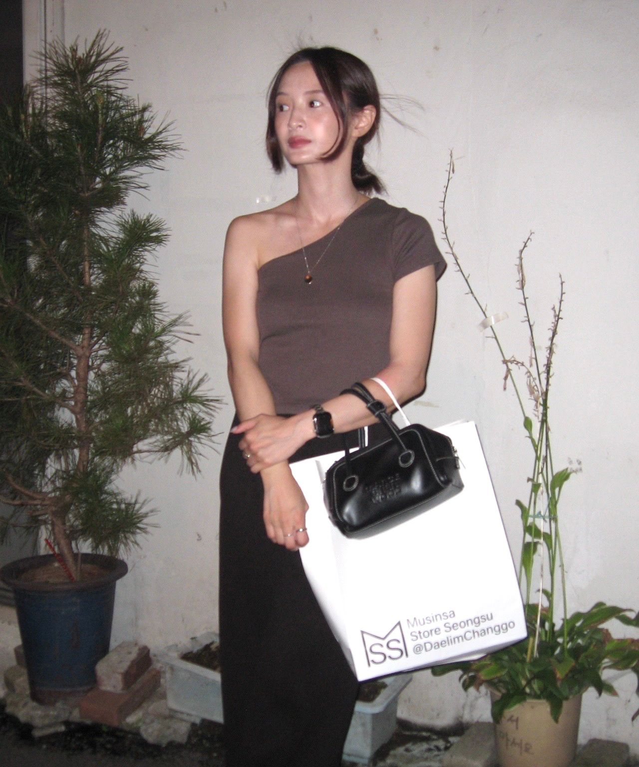 SOFT TOTE MINI ボストンバッグ エンボスロゴ/マージシャーウッド セール】【MARGE SHERWOOD/マージシャーウッド】 SOFT TOTE MINI