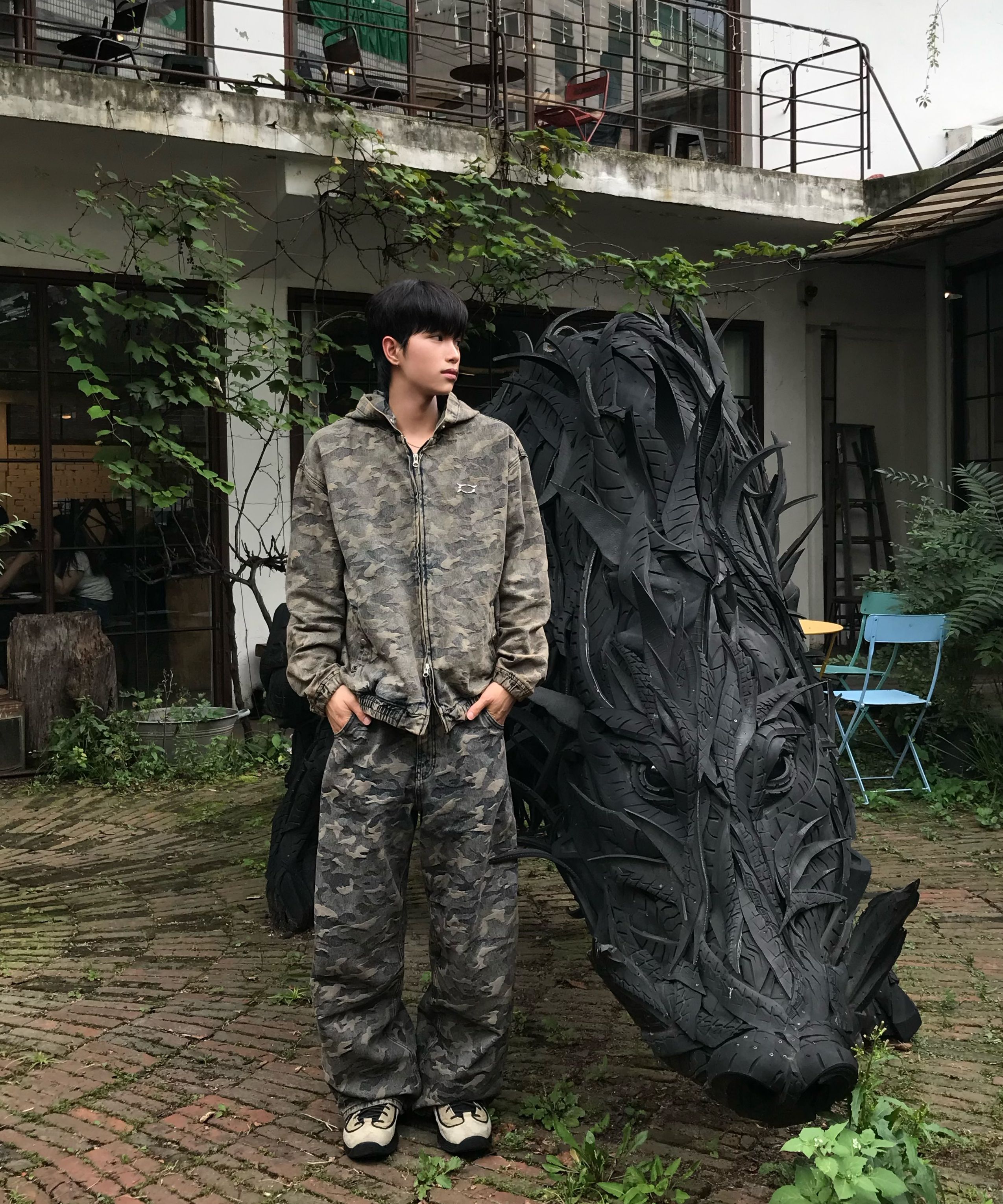 CRITICのCAMO WASHING 4 TUCK SET UP DENIM PANTS 全2色 MUSINSA | CRITIC CAMO WASHING 4 TUCK SET UP DENIM PANTS BEIGE